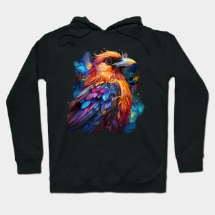 Crow Rainbow Hoodie